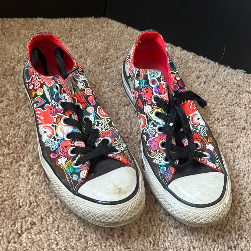 Punk pony Converse